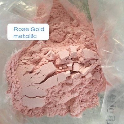 Decorative Rose Gold Metallic Electrostatic Spray Powder Coating Paint